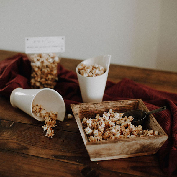 Gourmandista | Biscuits personnalisés | Box cadeau popcorn