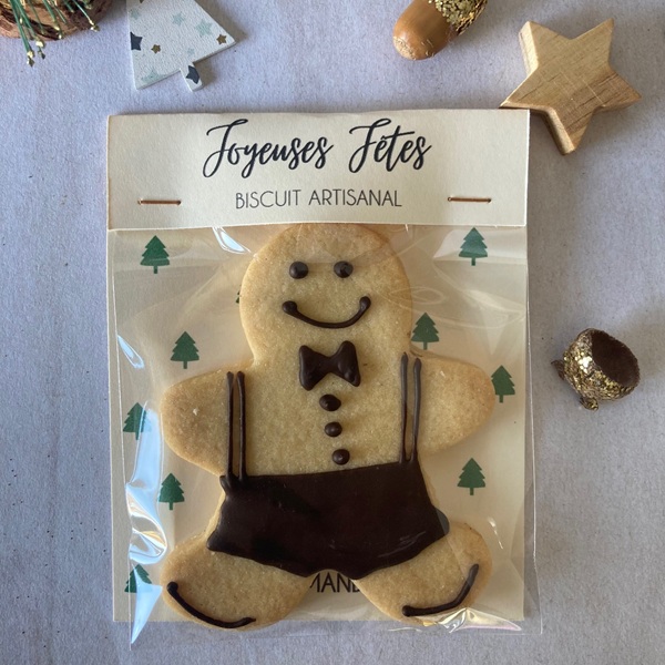 biscuits personnalises cadeau noel gourmand artisanal original idee pas cher